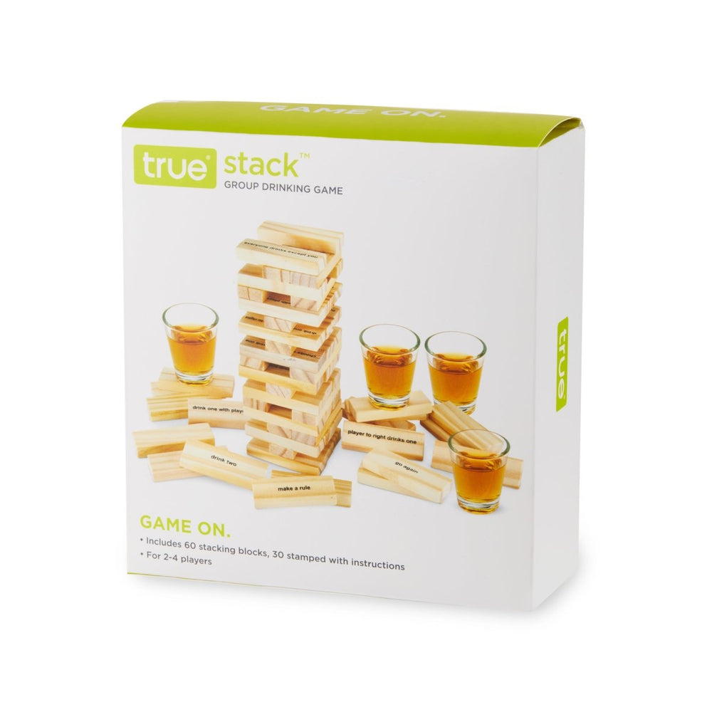 
                      
                        True Stack Stacking Blocks Drinking Game with Shot Glasses - lily & onyx
                      
                    