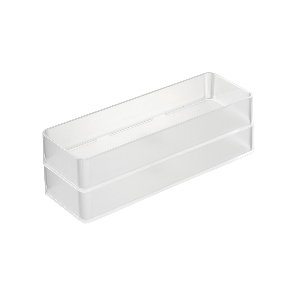 
                      
                        Yamazaki Home Stackable Clear Organizers, Set of 2 - lily & onyx
                      
                    