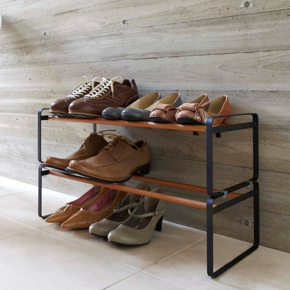 
                      
                        Yamazaki Home Stackable Shoe Rack, 7" H - lily & onyx
                      
                    