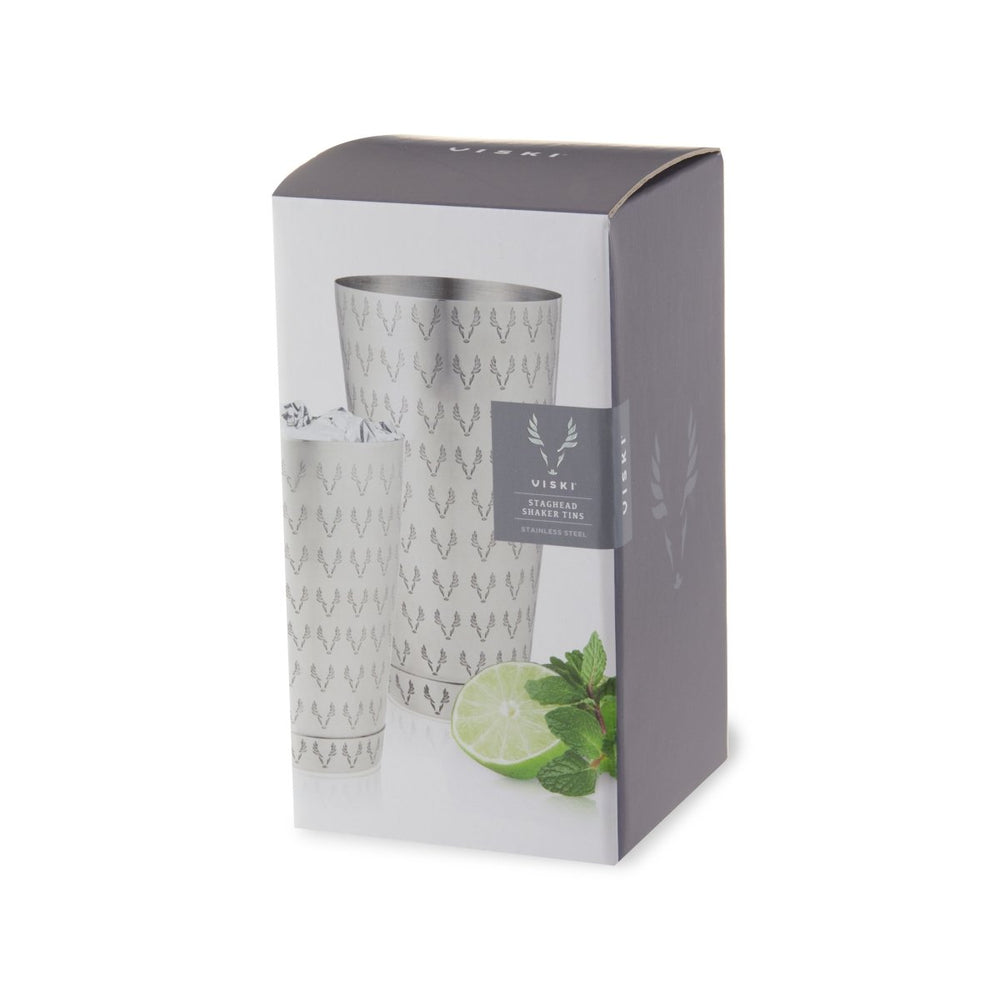 
                      
                        Viski Staghead Shaker Tin Set - lily & onyx
                      
                    