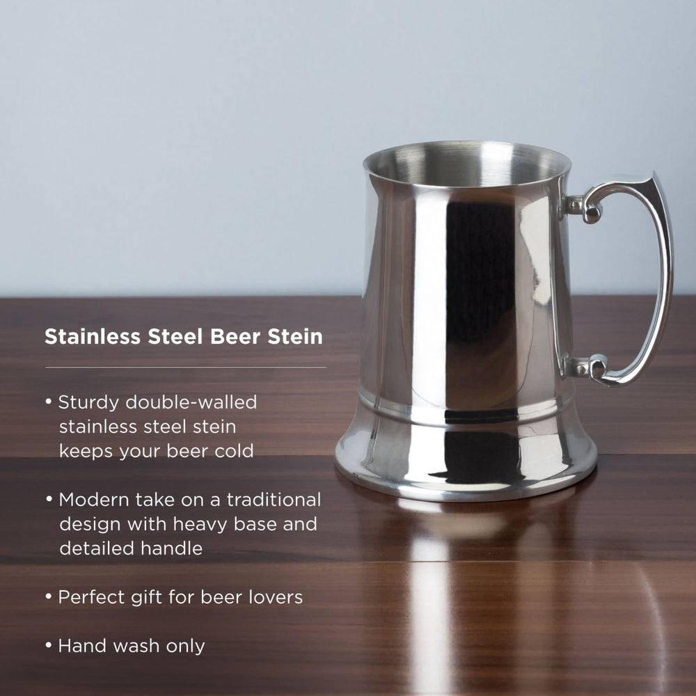 
                      
                        Viski Stainless Steel Beer Stein - lily & onyx
                      
                    