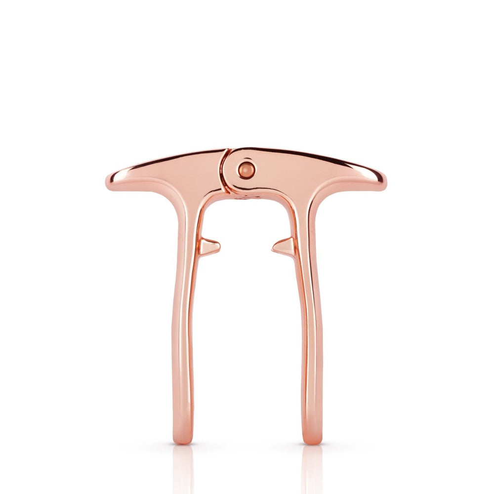 Viski Stainless Steel Champagne Puller in Copper - lily & onyx