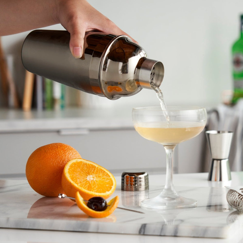 
                      
                        True Stainless Steel Cocktail Shaker, Gunmetal - lily & onyx
                      
                    