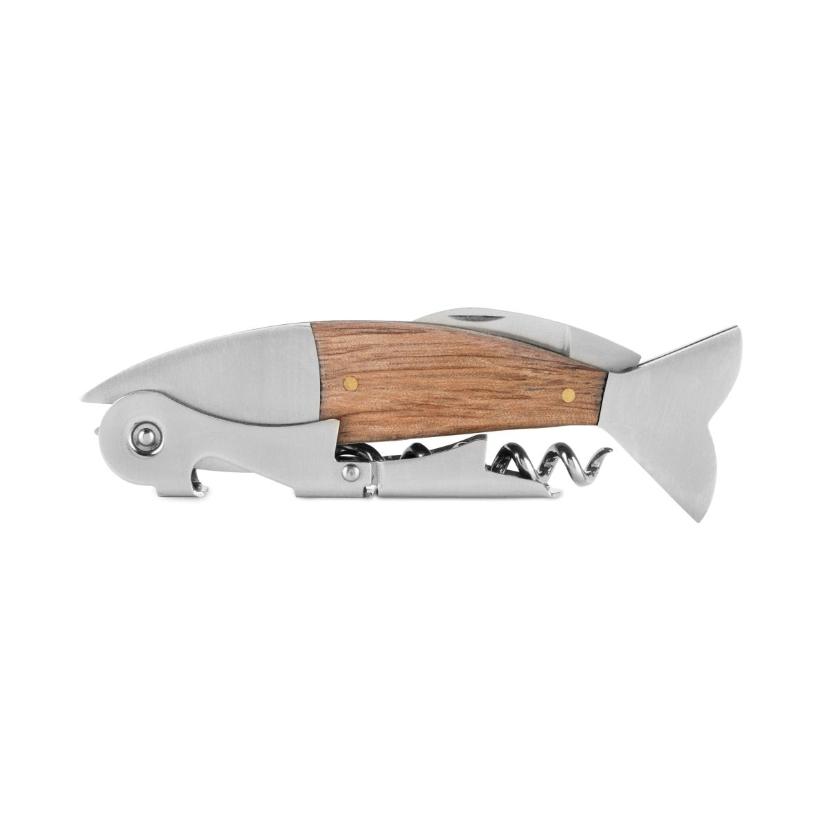 Foster & Rye Stainless Steel Fish Corkscrew