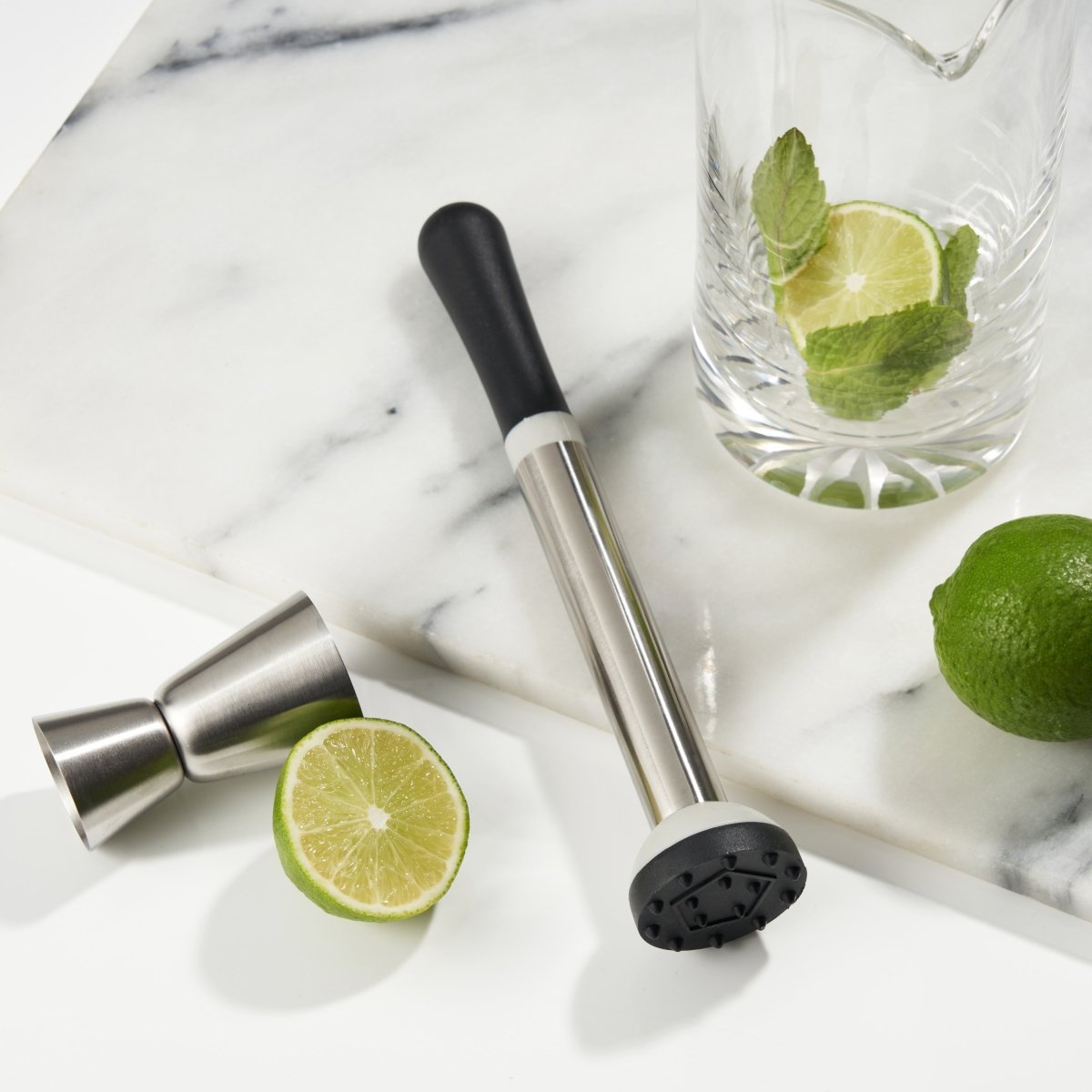 True Stainless Steel Grind Muddler - lily & onyx
