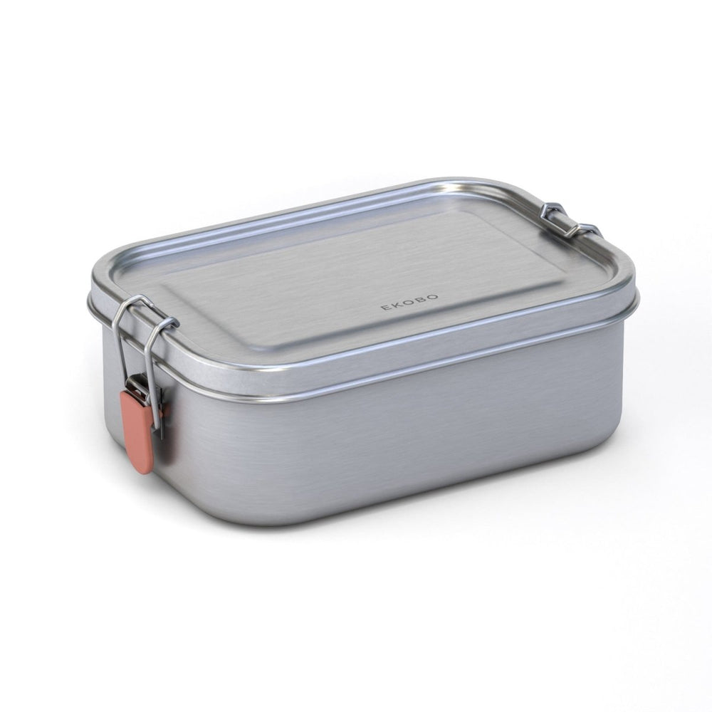 
                      
                        EKOBO Stainless Steel Lunch Box with Heat Safe Insert - Terracotta - lily & onyx
                      
                    