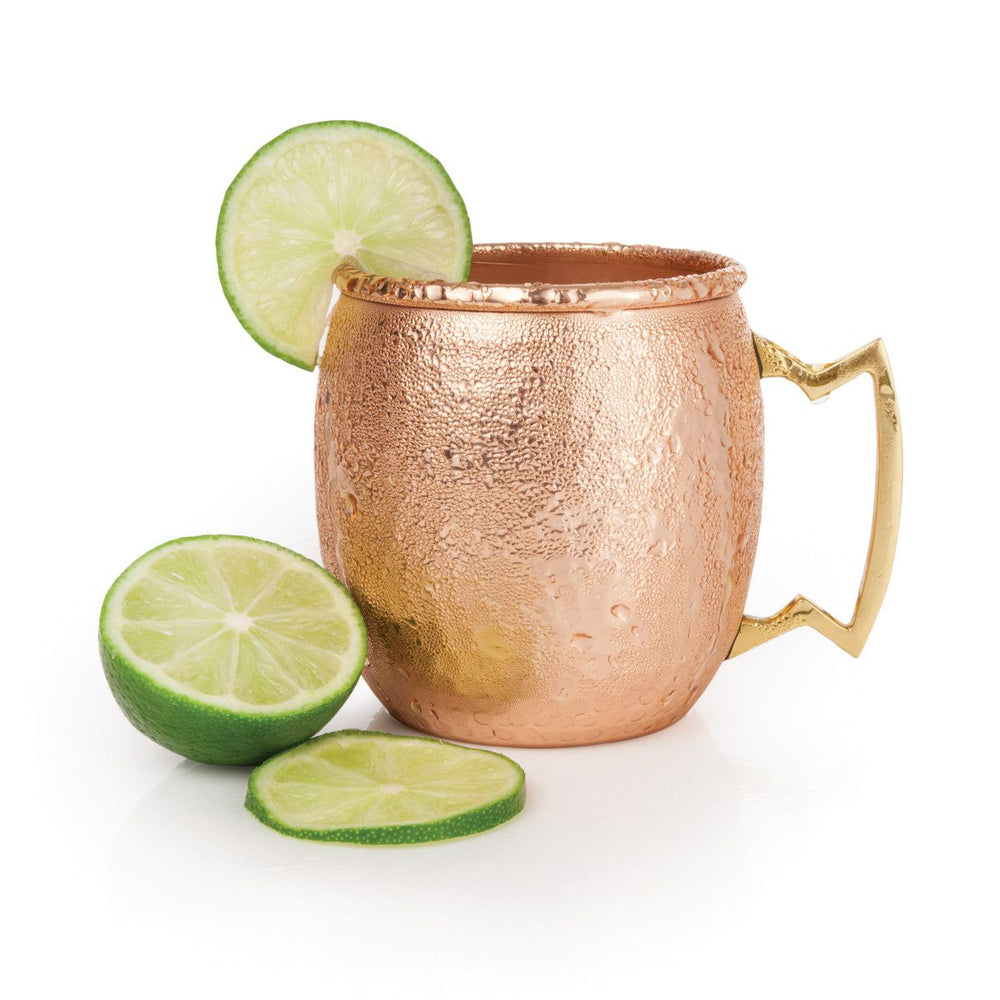 
                      
                        Twine Living Stainless Steel Moscow Mule Mug with Hammered Copper Finish - lily & onyx
                      
                    