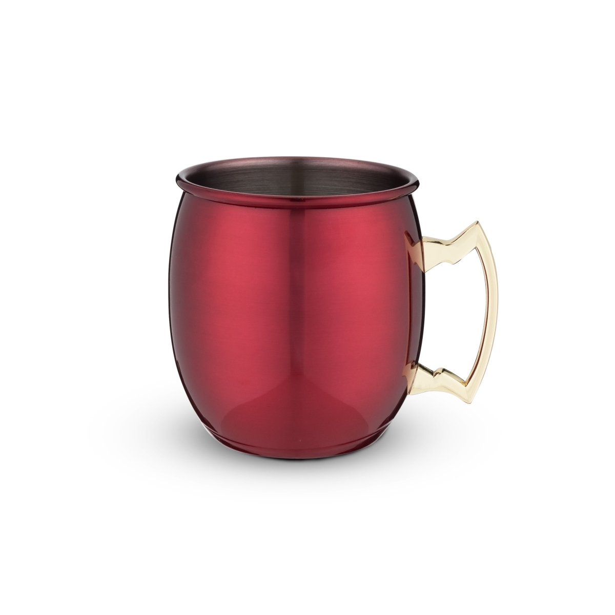 Twine Living Stainless Steel Red Moscow Mule Mug - lily & onyx