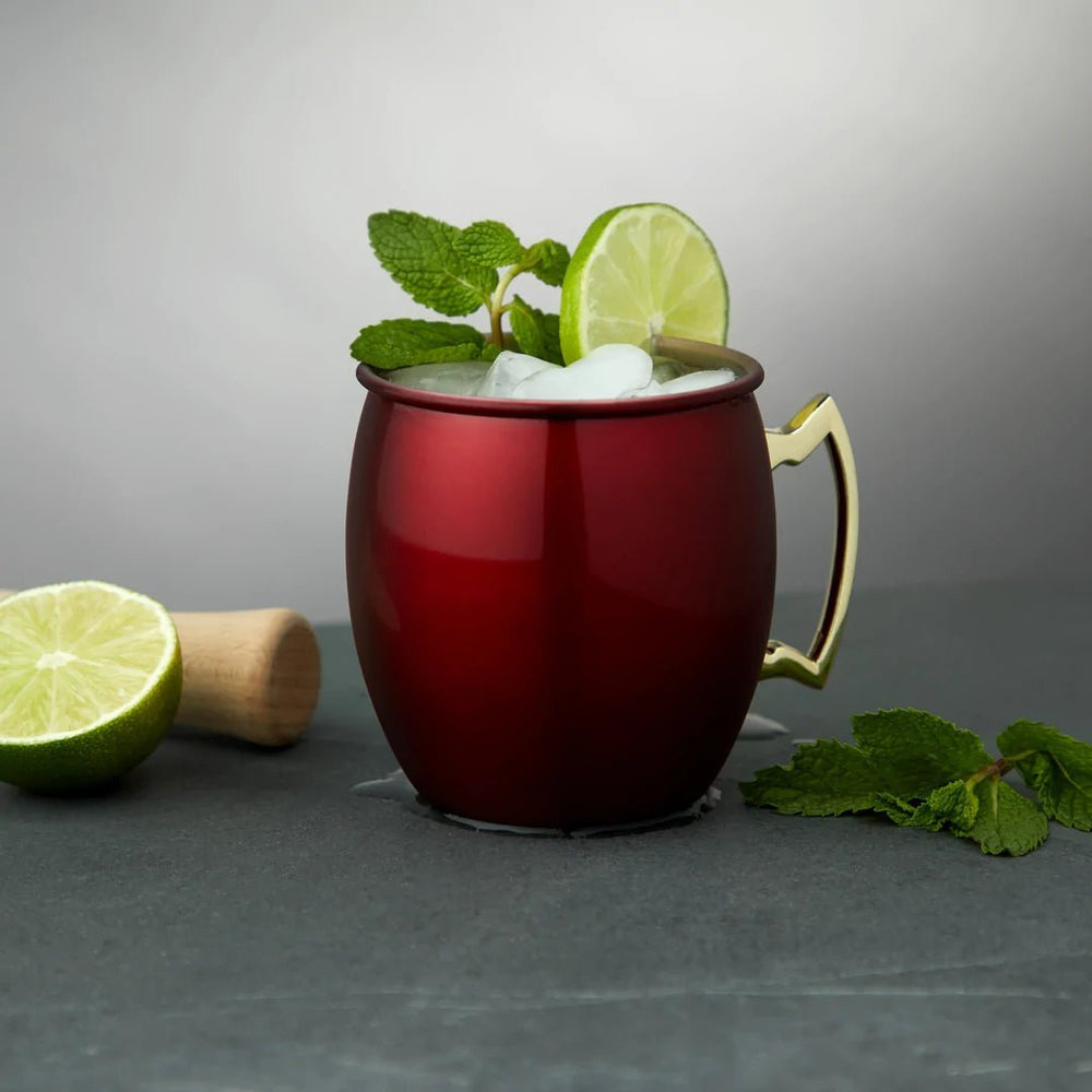 
                      
                        Twine Living Stainless Steel Red Moscow Mule Mug - lily & onyx
                      
                    