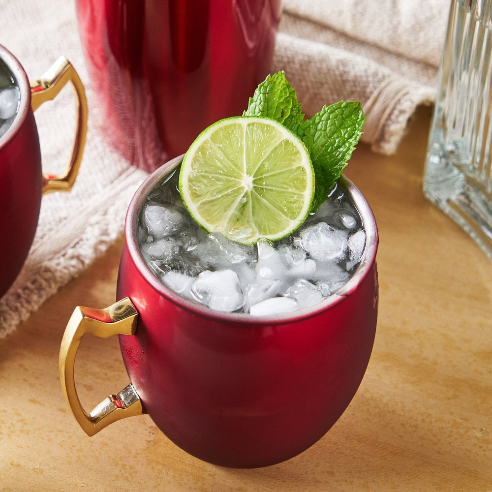 
                      
                        Twine Living Stainless Steel Red Moscow Mule Mug - lily & onyx
                      
                    