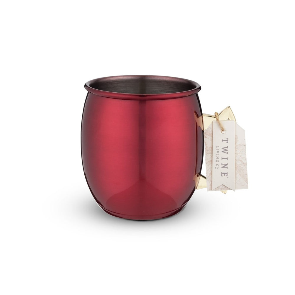 
                      
                        Twine Living Stainless Steel Red Moscow Mule Mug - lily & onyx
                      
                    