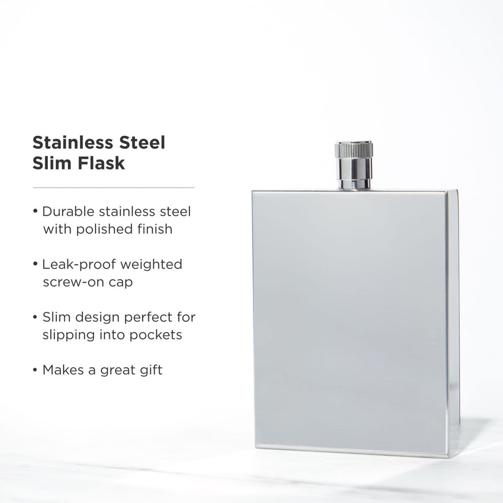 
                      
                        Viski Stainless Steel Slim Flask - lily & onyx
                      
                    