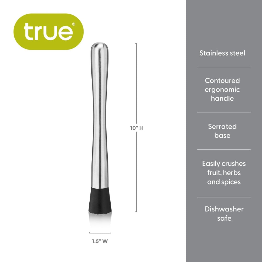 
                      
                        True Stainless Steel Smash Muddler - lily & onyx
                      
                    