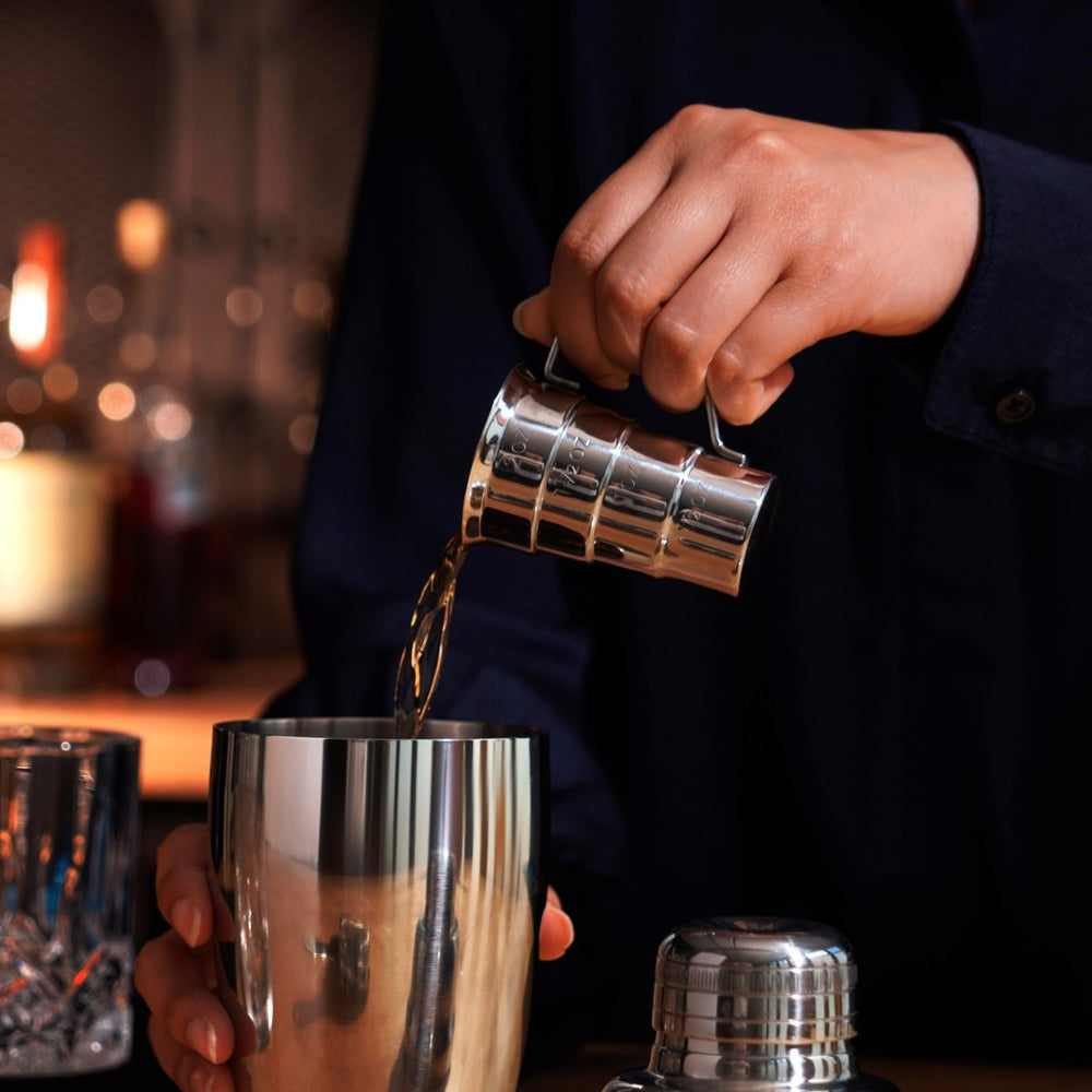 
                      
                        Viski Stainless Steel Stepped Jigger - lily & onyx
                      
                    