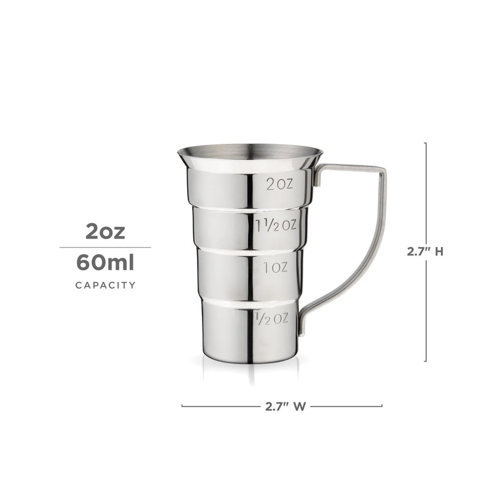
                      
                        Viski Stainless Steel Stepped Jigger - lily & onyx
                      
                    