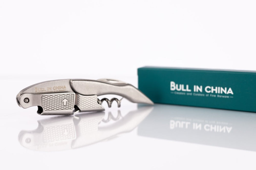 
                      
                        Bull In China Stainless Steel Wine Key Corkscrew - lily & onyx
                      
                    