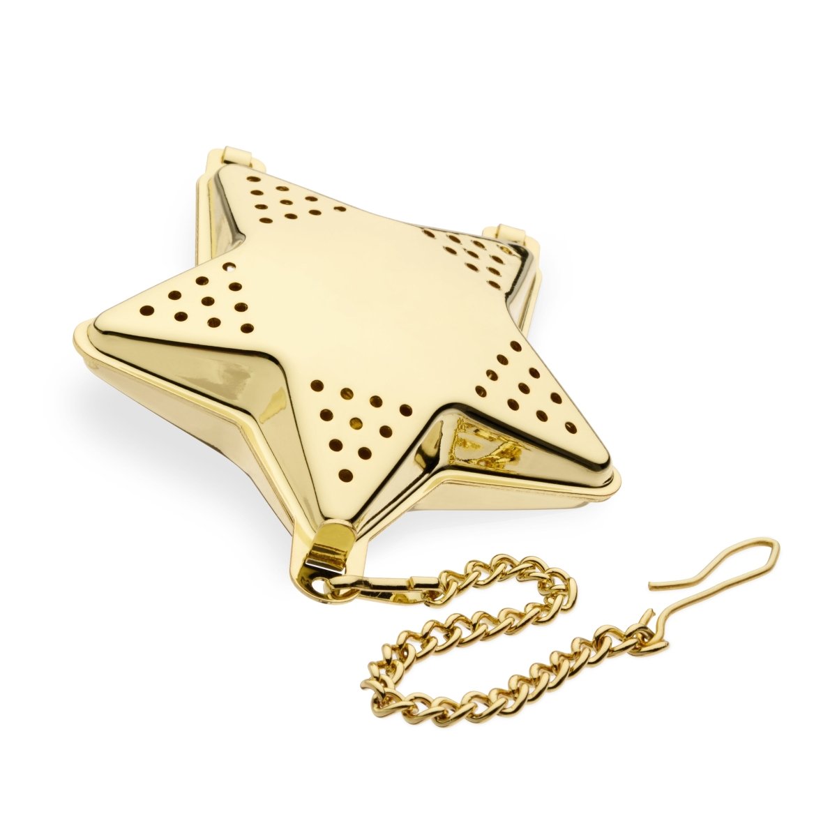 Pinky Up Tea Star Shaped Tea Infuser, Gold - lily & onyx