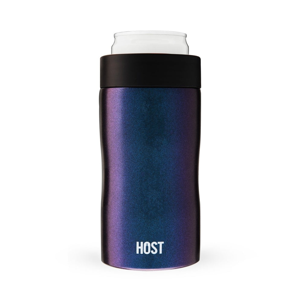 Host Stay - Chill Slim Can Cooler, Galaxy Black - lily & onyx