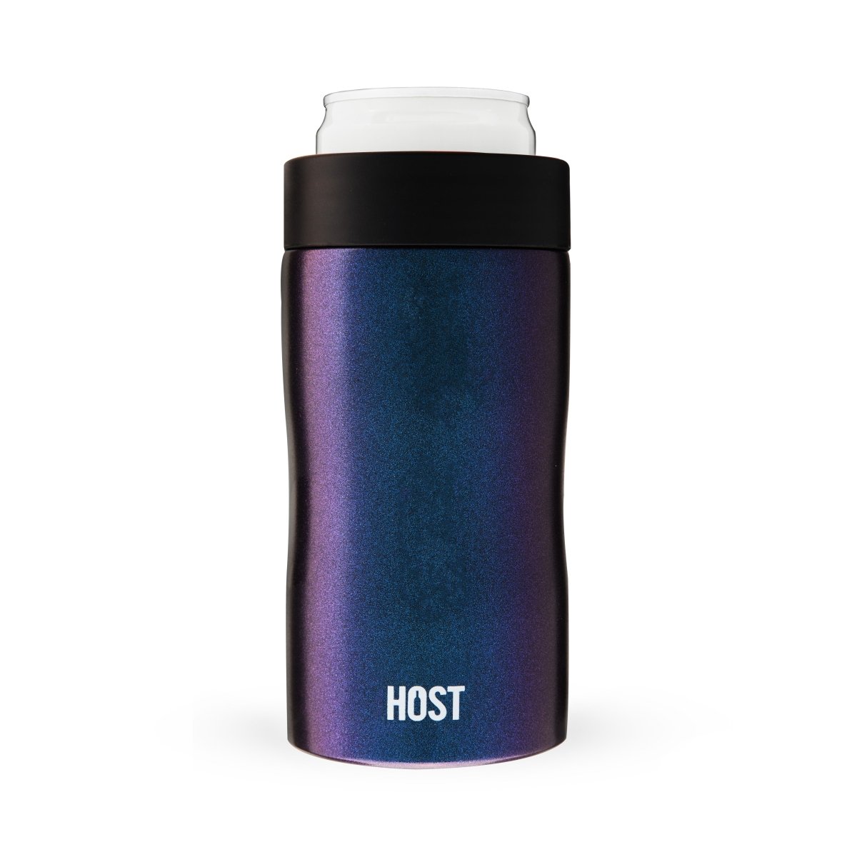 Host Stay - Chill Slim Can Cooler, Galaxy Black - lily & onyx