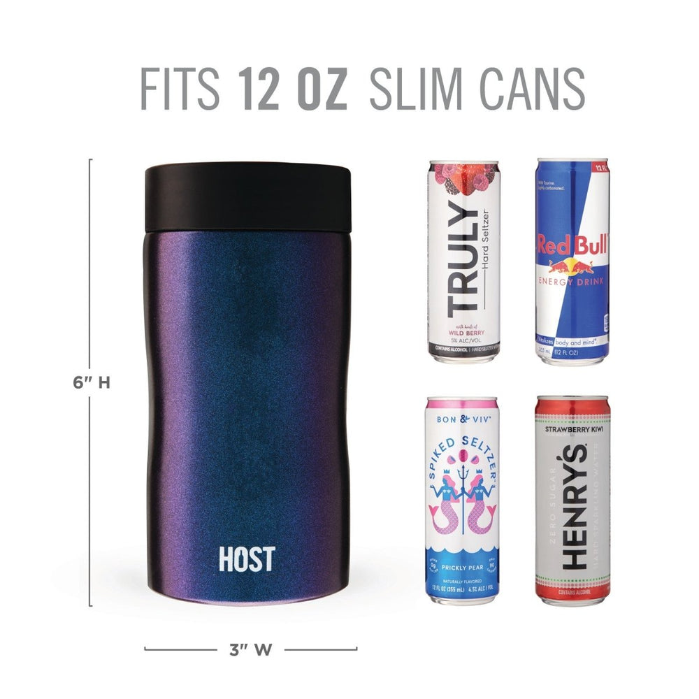 
                      
                        Host Stay - Chill Slim Can Cooler, Galaxy Black - lily & onyx
                      
                    