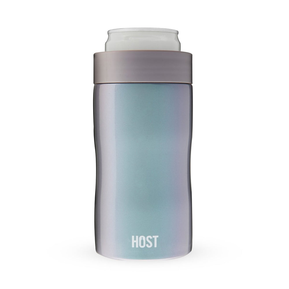 Host Stay - Chill Slim Can Cooler, Space Gray - lily & onyx