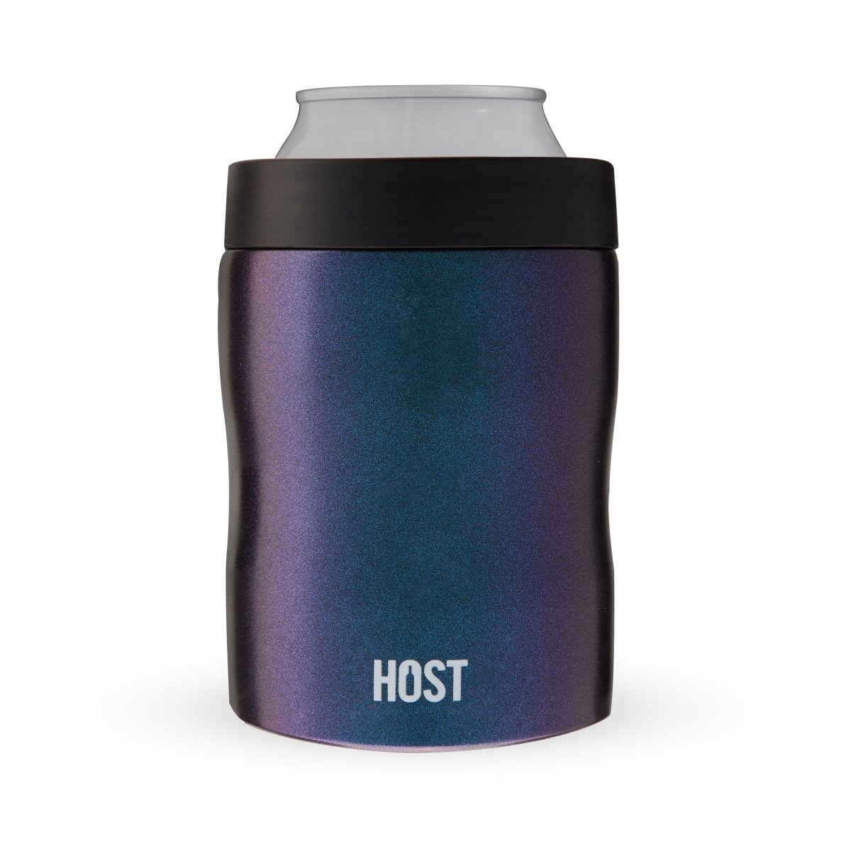 Host Stay - Chill Standard Can Cooler, Galaxy Black - lily & onyx