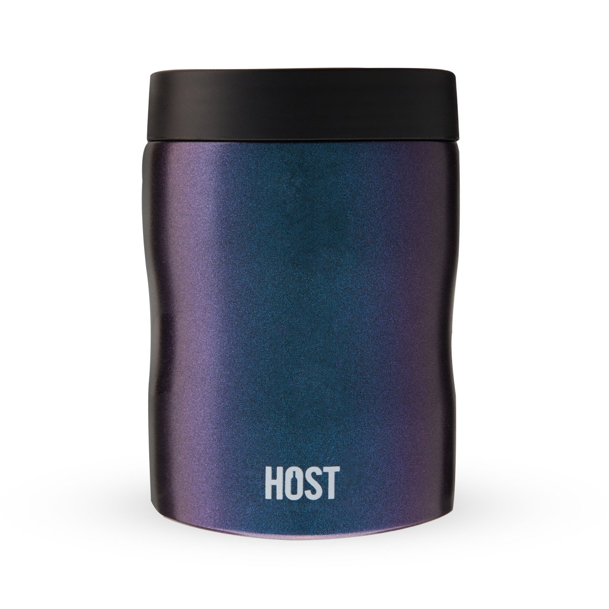 Host Stay - Chill Standard Can Cooler, Galaxy Black - lily & onyx