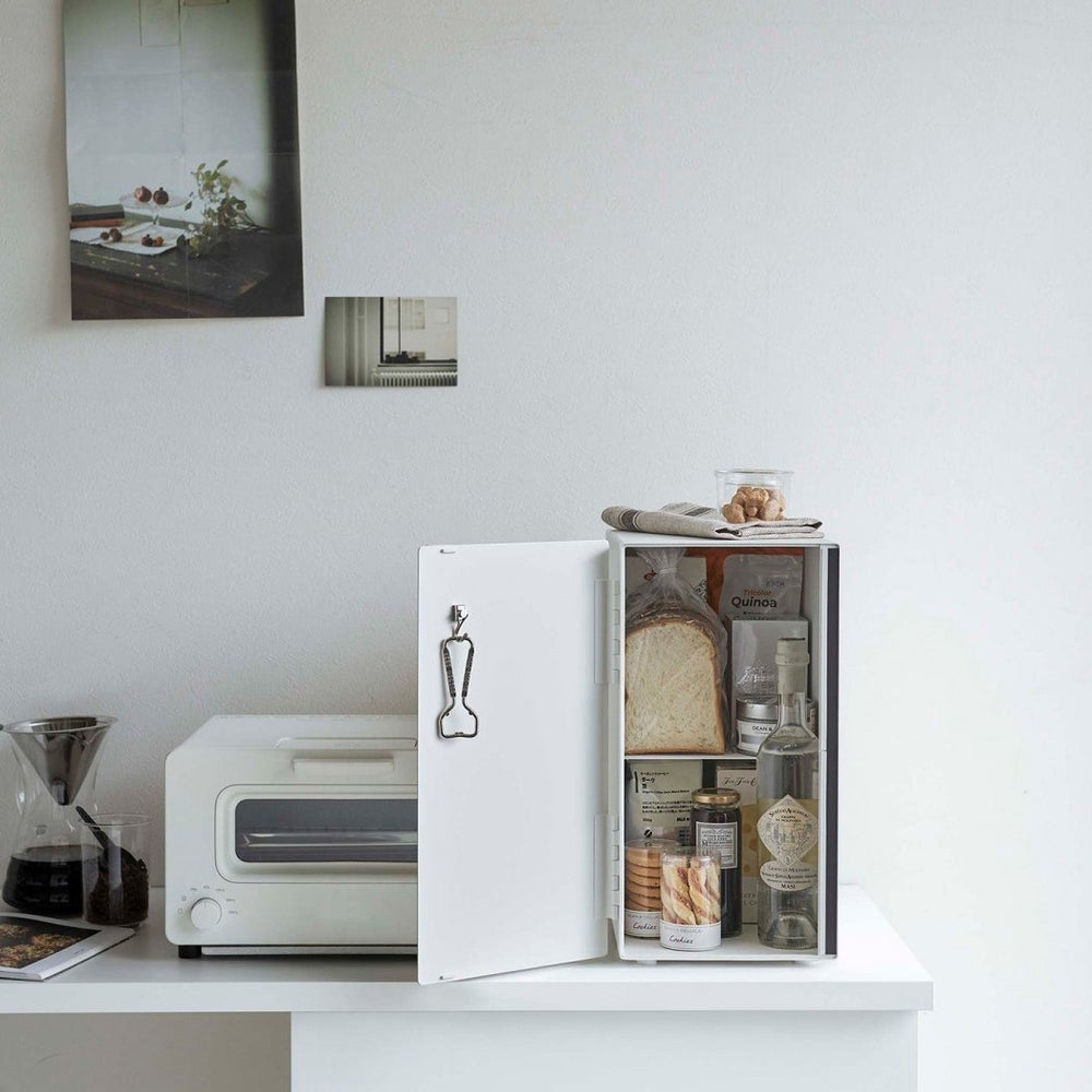 
                      
                        Yamazaki Home Steel Bread Box, Vertical - lily & onyx
                      
                    