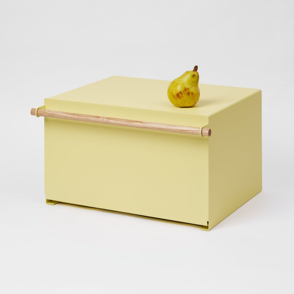 
                      
                        Yamazaki Home Steel Bread Box with Wood Handle - Yellow Pear - lily & onyx
                      
                    