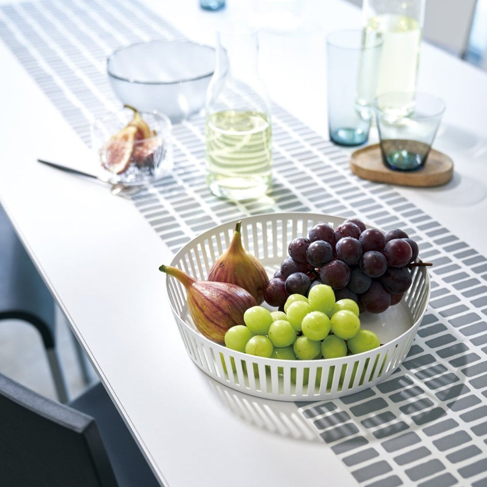 Yamazaki Home Steel Fruit Basket, Wide - lily & onyx