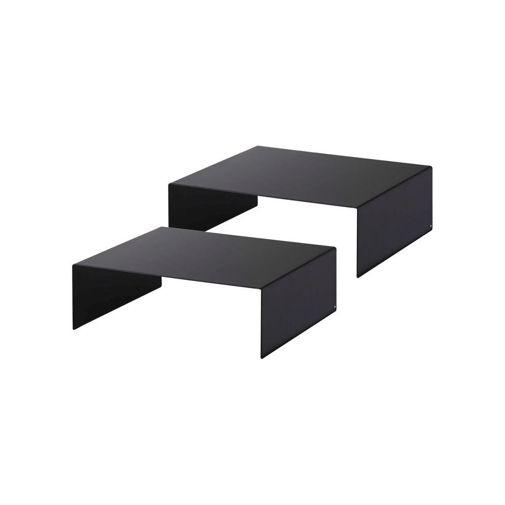 
                      
                        Yamazaki Home Steel Riser Shelf, Set of 2 - lily & onyx
                      
                    