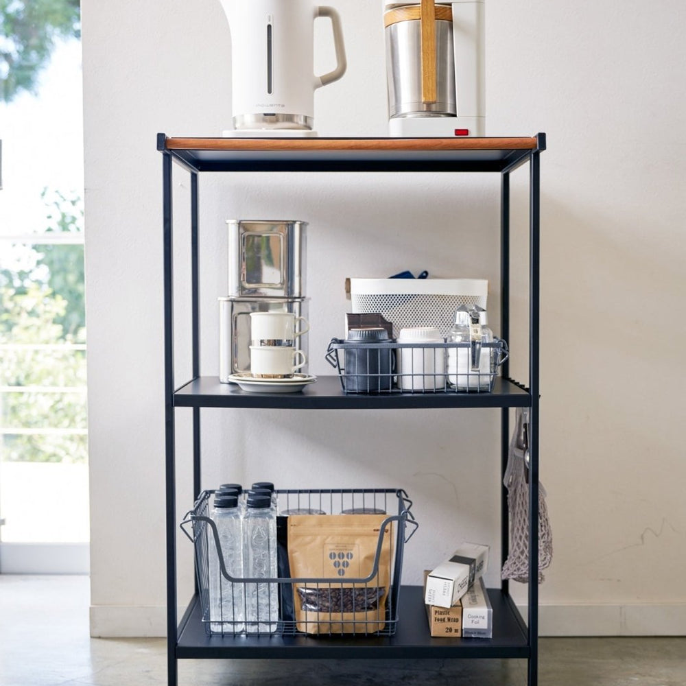 
                      
                        Yamazaki Home Steel Storage Rack, 35" H - lily & onyx
                      
                    
