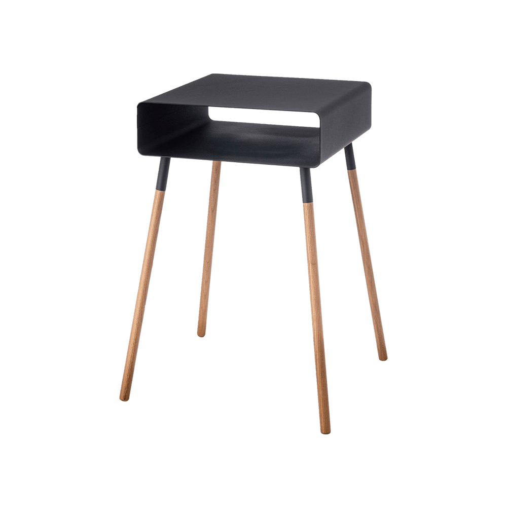 
                      
                        Yamazaki Home Steel & Wood End Storage Table - Two Sizes - lily & onyx
                      
                    