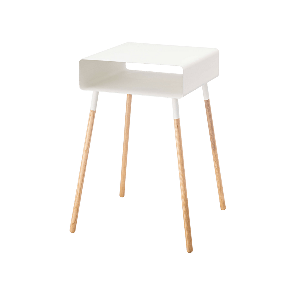 
                      
                        Yamazaki Home Steel & Wood End Storage Table - Two Sizes - lily & onyx
                      
                    