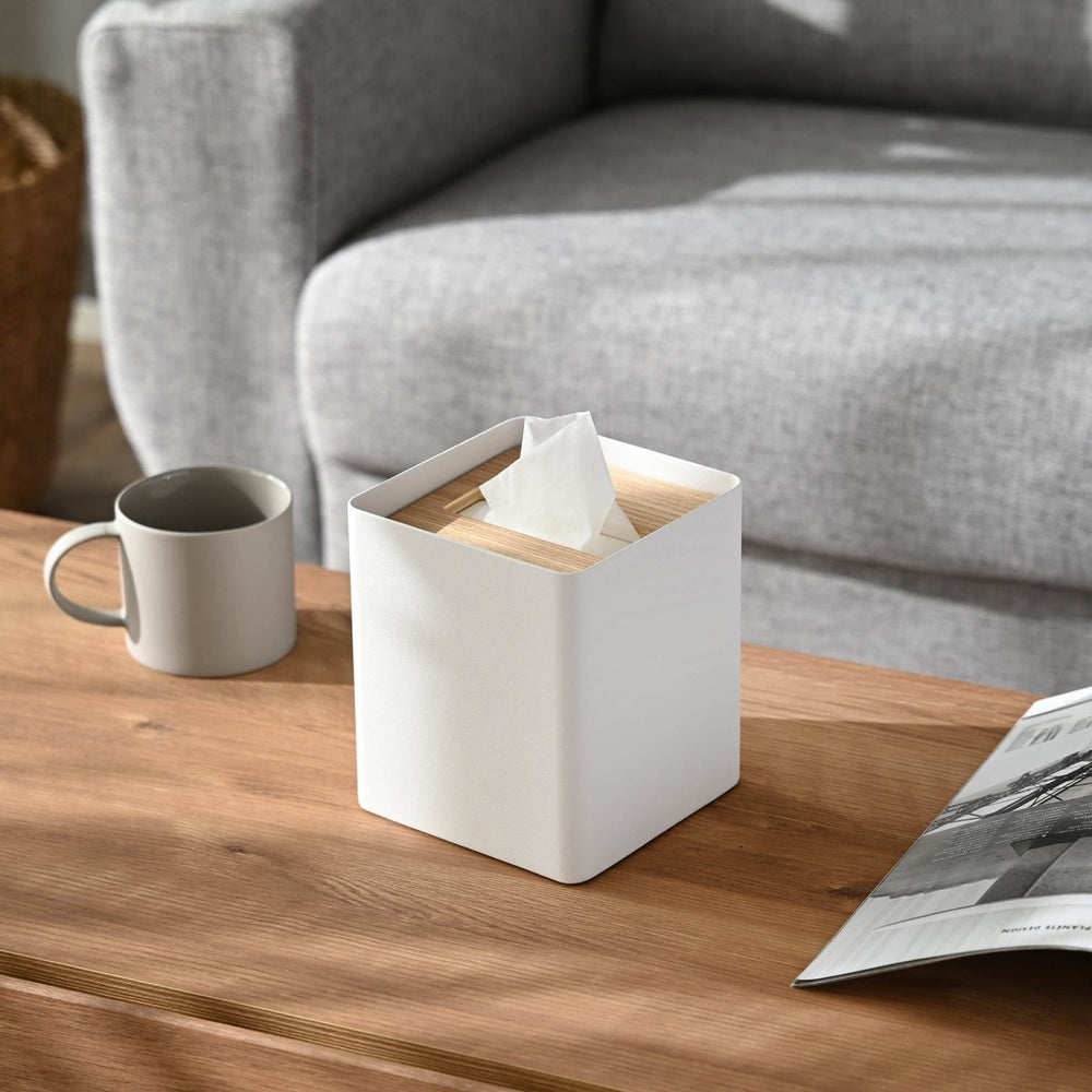 
                      
                        Yamazaki Home Steel & Wood Square Tissue Box Cover - lily & onyx
                      
                    