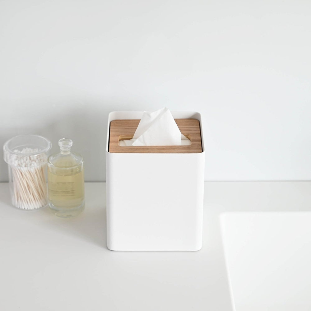 
                      
                        Yamazaki Home Steel & Wood Square Tissue Box Cover - lily & onyx
                      
                    