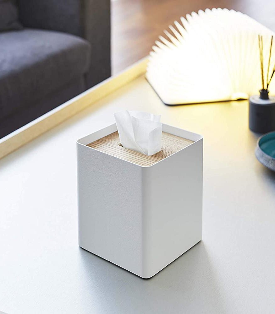 
                      
                        Yamazaki Home Steel & Wood Square Tissue Box Cover - lily & onyx
                      
                    