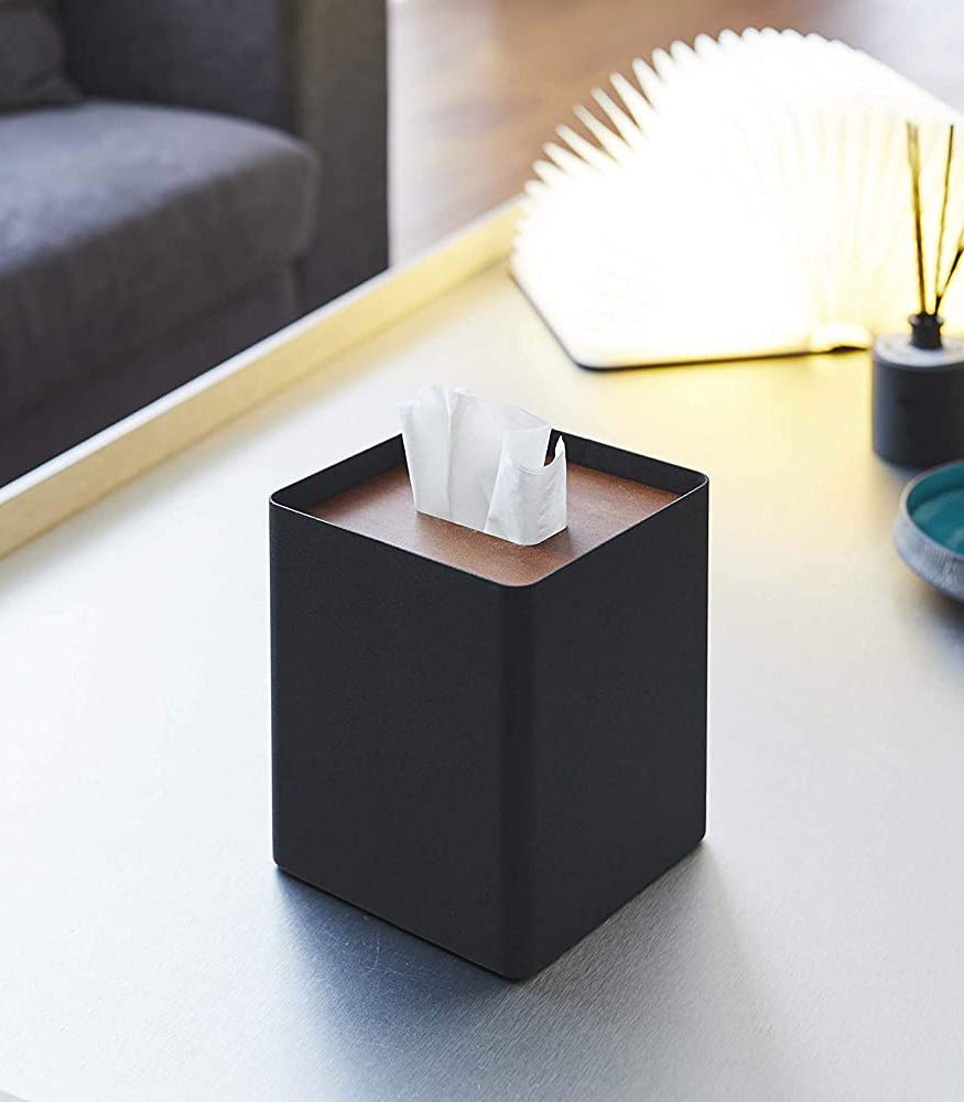 
                      
                        Yamazaki Home Steel & Wood Square Tissue Box Cover - lily & onyx
                      
                    