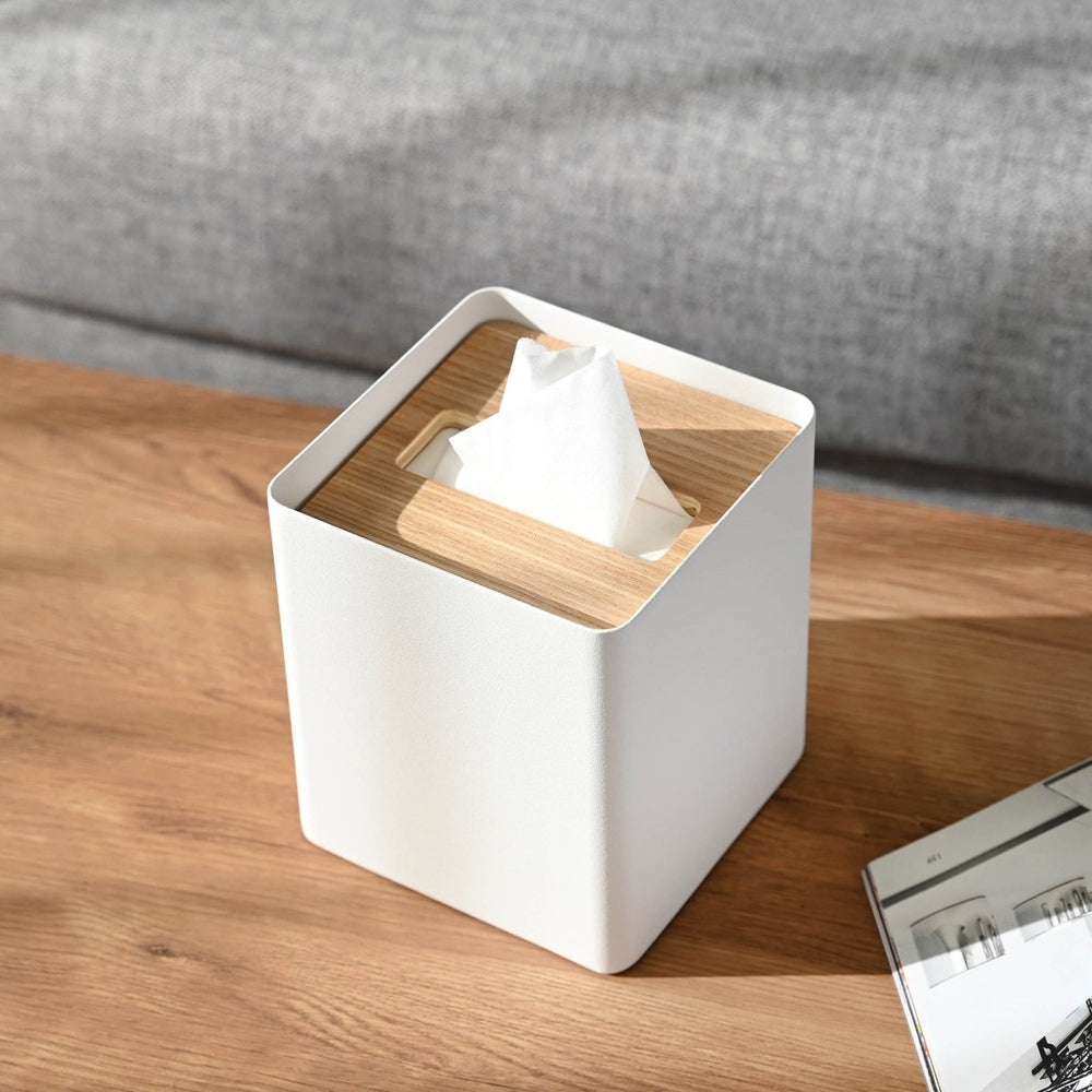 
                      
                        Yamazaki Home Steel & Wood Square Tissue Box Cover - lily & onyx
                      
                    