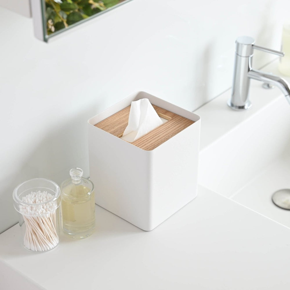 
                      
                        Yamazaki Home Steel & Wood Square Tissue Box Cover - lily & onyx
                      
                    