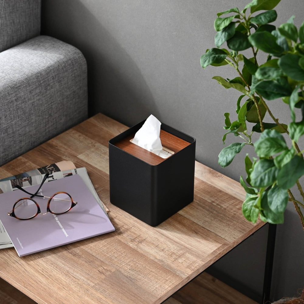 
                      
                        Yamazaki Home Steel & Wood Square Tissue Box Cover - lily & onyx
                      
                    