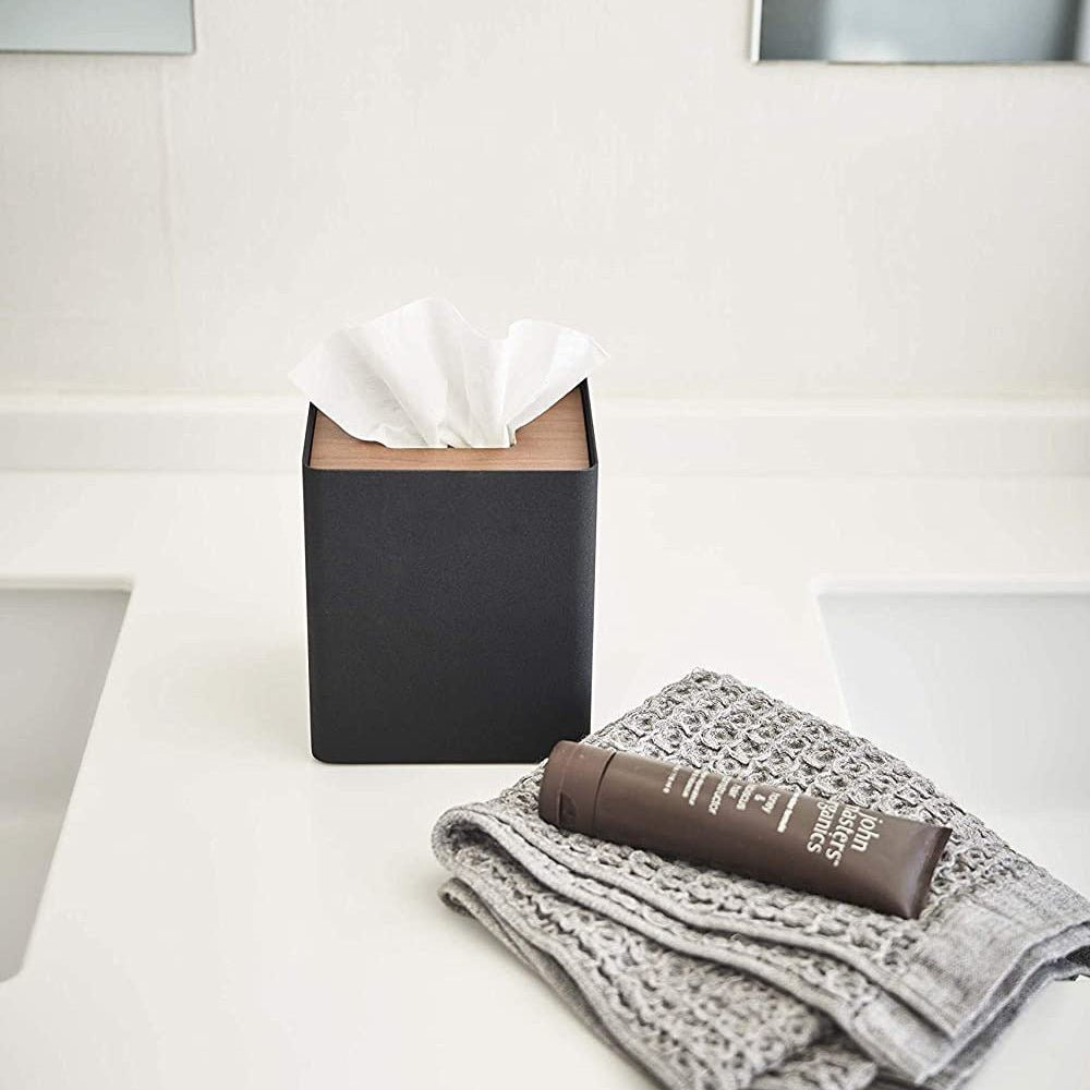 
                      
                        Yamazaki Home Steel & Wood Square Tissue Box Cover - lily & onyx
                      
                    