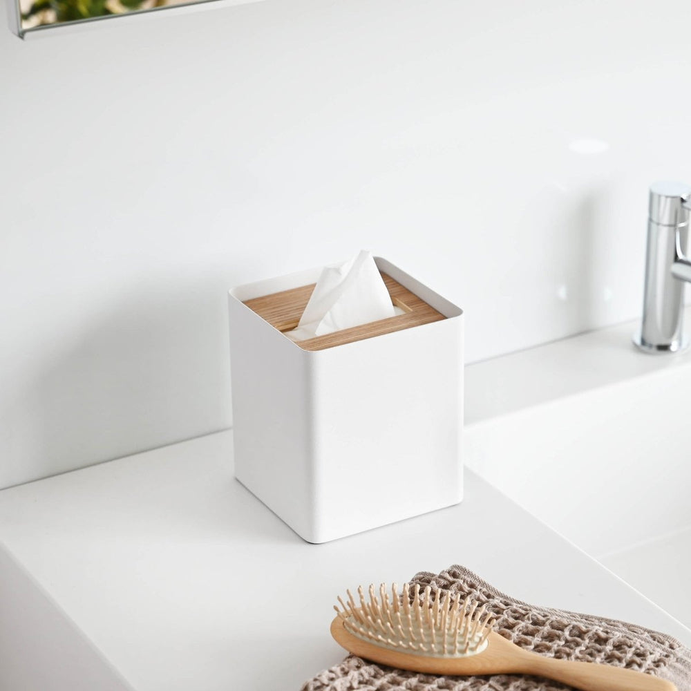 
                      
                        Yamazaki Home Steel & Wood Square Tissue Box Cover - lily & onyx
                      
                    