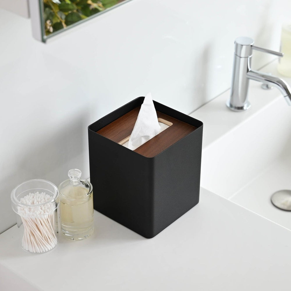 
                      
                        Yamazaki Home Steel & Wood Square Tissue Box Cover - lily & onyx
                      
                    