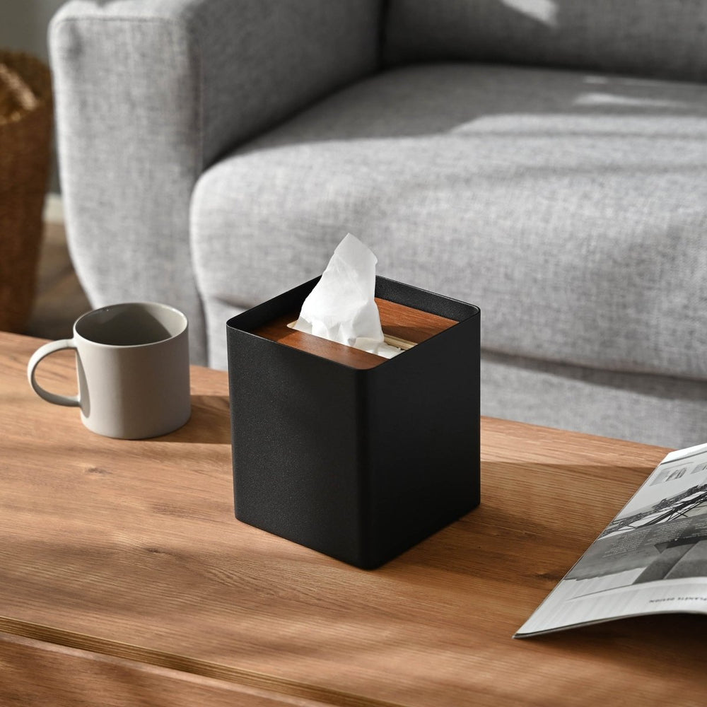 
                      
                        Yamazaki Home Steel & Wood Square Tissue Box Cover - lily & onyx
                      
                    