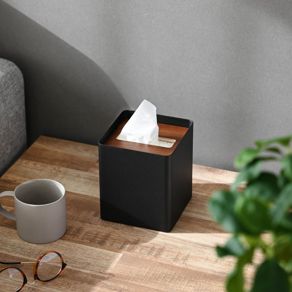 
                      
                        Yamazaki Home Steel & Wood Square Tissue Box Cover - lily & onyx
                      
                    