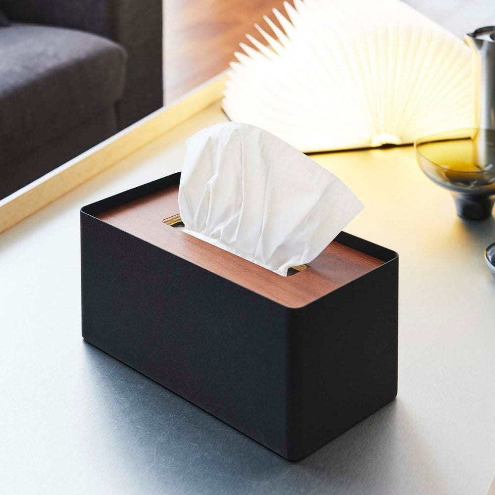 
                      
                        Yamazaki Home Steel & Wood Tissue Box Cover - Rectangle - lily & onyx
                      
                    