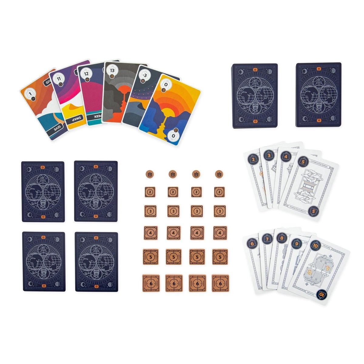 Stellar Factory Archduke Card Game - Quick Memory Strategy Game 2 - 6 Players