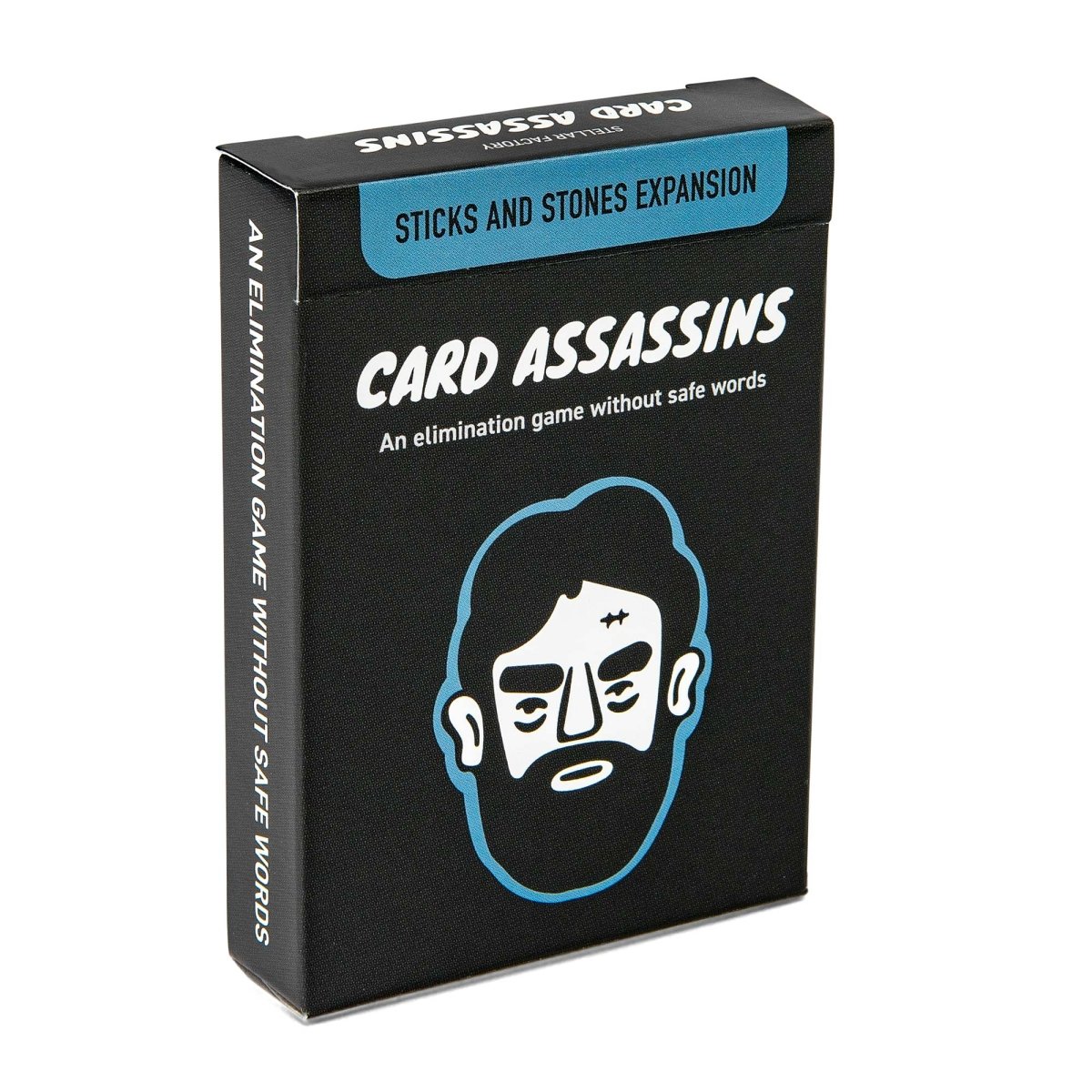 Stellar Factory Card Assassins Sticks & Stones Expansion - 250+ Kill Words