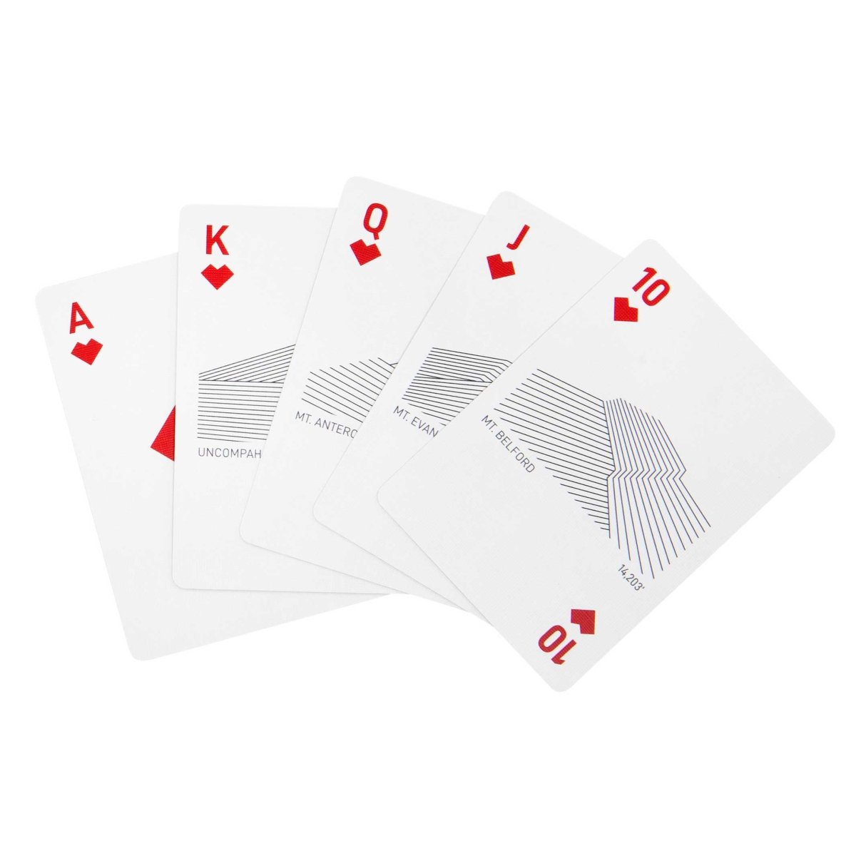 Stellar Factory PEAK Playing Cards - Colorado Fourteeners Mountain Deck